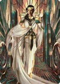 Elspeth Resplendent Art Card (64/81), Art Series: Streets of New Capenna