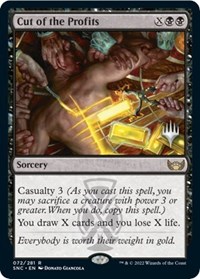 Cut of the Profits, Promo Pack: Streets of New Capenna