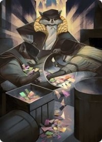 Masked Bandits Art Card, Art Series: Streets of New Capenna
