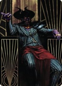 Ob Nixilis, the Adversary Art Card (71/81), Art Series: Streets of New Capenna