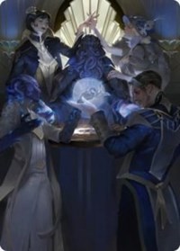 Obscura Ascendancy Art Card, Art Series: Streets of New Capenna
