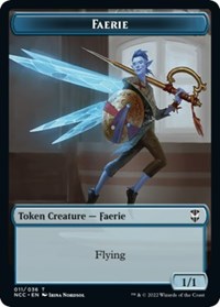 Faerie // Rogue Double-Sided Token, Commander: Streets of New Capenna