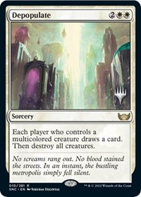 Depopulate, Promo Pack: Streets of New Capenna
