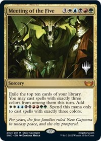 Meeting of the Five, Promo Pack: Streets of New Capenna