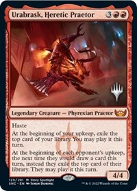 Urabrask, Heretic Praetor, Promo Pack: Streets of New Capenna