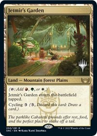 Jetmir's Garden, Promo Pack: Streets of New Capenna
