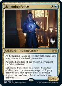 Scheming Fence, Promo Pack: Streets of New Capenna