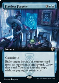Flawless Forgery (Extended Art), Commander: Streets of New Capenna