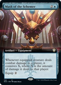 Mask of the Schemer (Extended Art), Commander: Streets of New Capenna