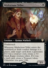 Misfortune Teller (Extended Art), Commander: Streets of New Capenna