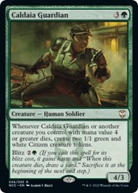 Caldaia Guardian, Commander: Streets of New Capenna