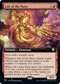 Life of the Party (Extended Art), Commander: Streets of New Capenna