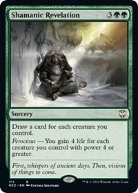Shamanic Revelation, Commander: Streets of New Capenna