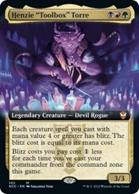 Henzie "Toolbox" Torre (Extended Art), Commander: Streets of New Capenna