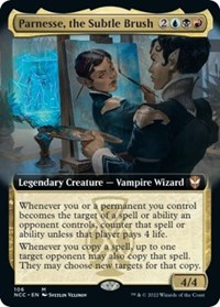 Parnesse, the Subtle Brush (Extended Art), Commander: Streets of New Capenna