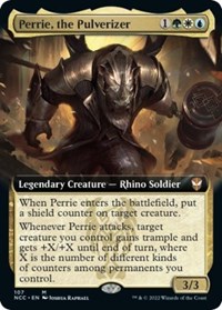 Perrie, the Pulverizer (Extended Art), Commander: Streets of New Capenna