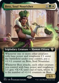 Bess, Soul Nourisher (Extended Art), Commander: Streets of New Capenna