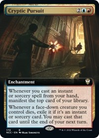 Cryptic Pursuit (Extended Art), Commander: Streets of New Capenna