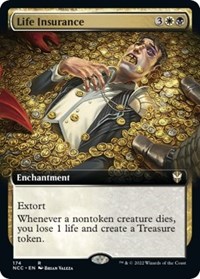 Life Insurance (Extended Art), Commander: Streets of New Capenna