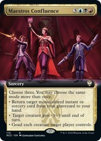 Maestros Confluence (Extended Art), Commander: Streets of New Capenna