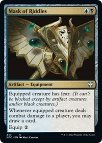 Mask of Riddles, Commander: Streets of New Capenna