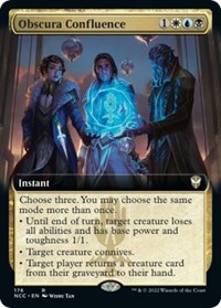 Obscura Confluence (Extended Art), Commander: Streets of New Capenna