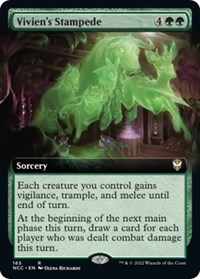 Vivien's Stampede (Extended Art), Commander: Streets of New Capenna