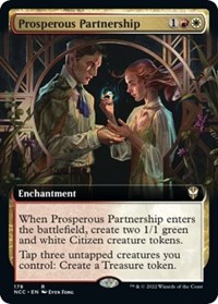 Prosperous Partnership (Extended Art), Commander: Streets of New Capenna