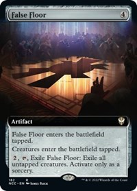 False Floor (Extended Art), Commander: Streets of New Capenna