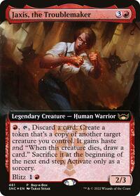 Jaxis, the Troublemaker, Buy-A-Box Promos