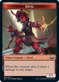 Devil // Dog Double-Sided Token