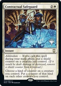 Contractual Safeguard, Promo Pack: Streets of New Capenna
