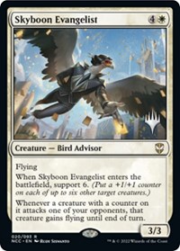 Skyboon Evangelist, Promo Pack: Streets of New Capenna