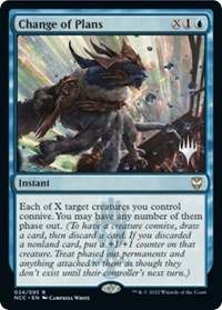 Change of Plans, Promo Pack: Streets of New Capenna