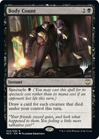 Body Count, Promo Pack: Streets of New Capenna