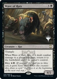 Wave of Rats, Promo Pack: Streets of New Capenna