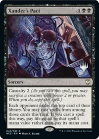 Xander's Pact, Promo Pack: Streets of New Capenna