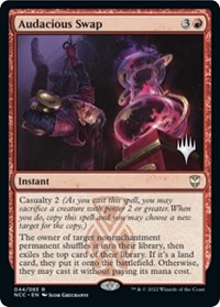 Audacious Swap, Promo Pack: Streets of New Capenna