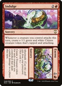 Indulge // Excess, Promo Pack: Streets of New Capenna