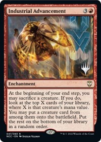 Industrial Advancement, Promo Pack: Streets of New Capenna