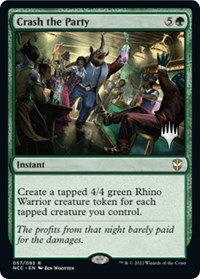 Crash the Party, Promo Pack: Streets of New Capenna