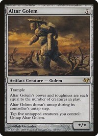 Altar Golem, Eventide