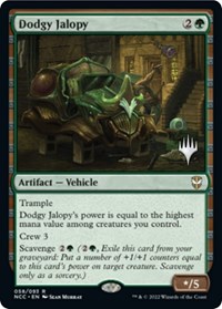 Dodgy Jalopy, Promo Pack: Streets of New Capenna