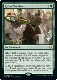 Killer Service, Promo Pack: Streets of New Capenna