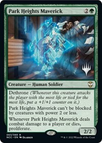Park Heights Maverick, Promo Pack: Streets of New Capenna