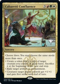 Cabaretti Confluence, Promo Pack: Streets of New Capenna