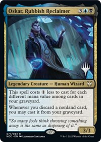 Oskar, Rubbish Reclaimer, Promo Pack: Streets of New Capenna