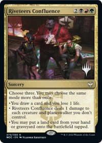 Riveteers Confluence, Promo Pack: Streets of New Capenna