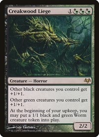 Creakwood Liege, Eventide