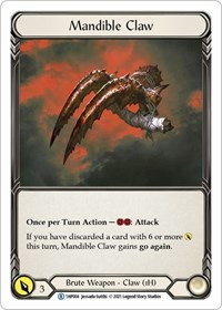Mandible Claw 1HP004